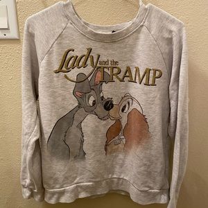 Disney Lady & the Tramp sweatshirt